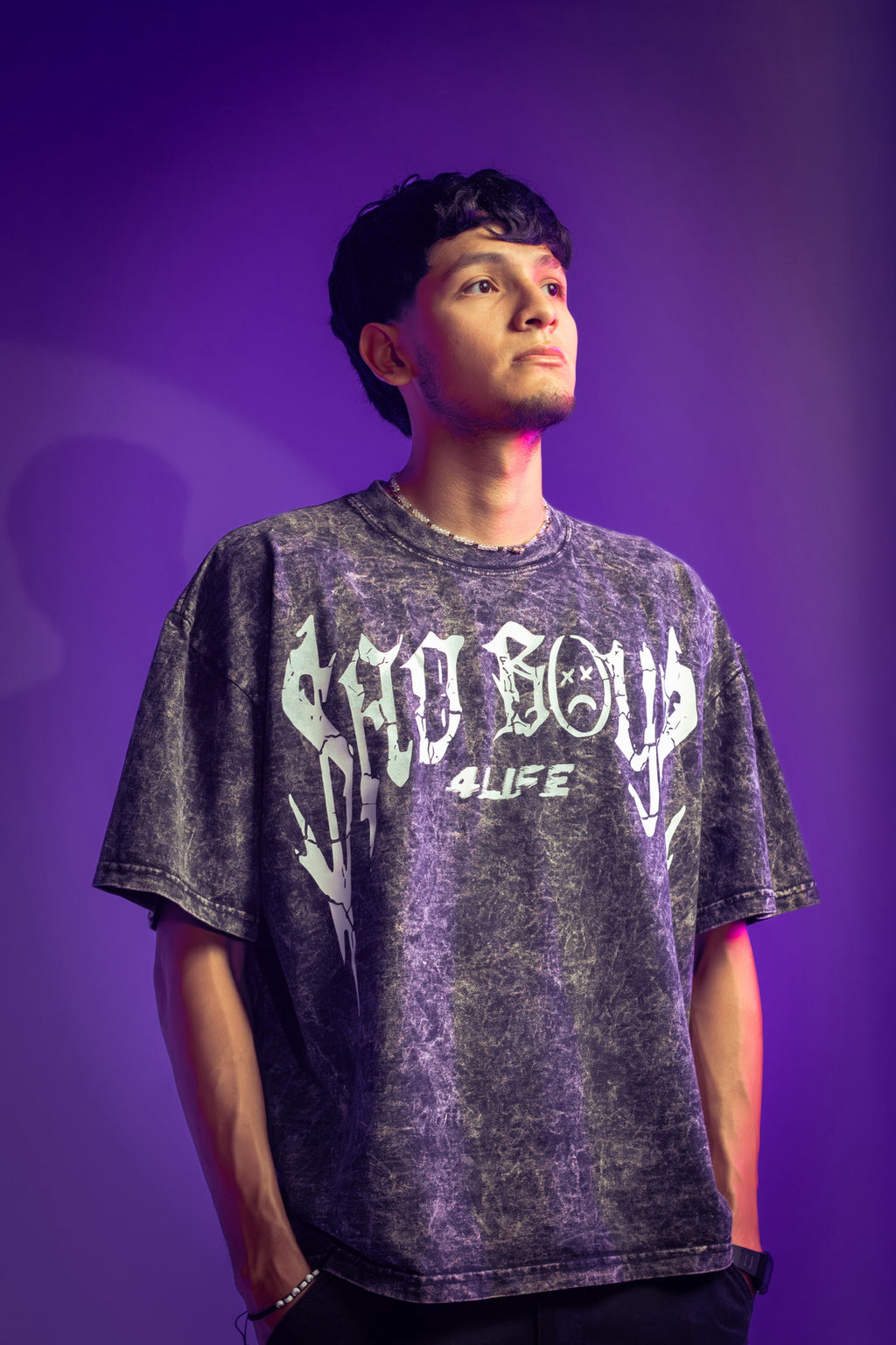 Playera - SB4L acid wash