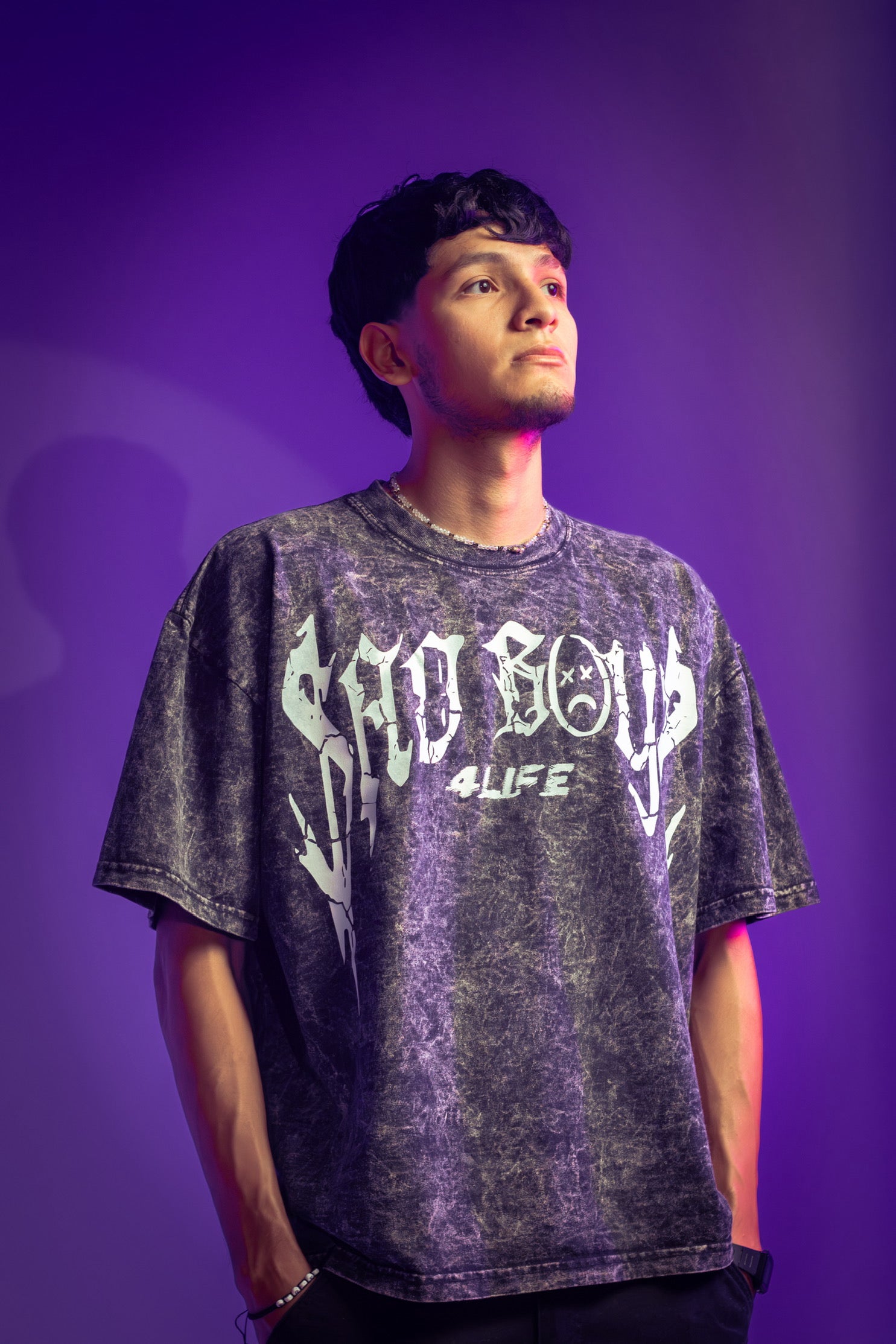 Playera - SB4L acid wash