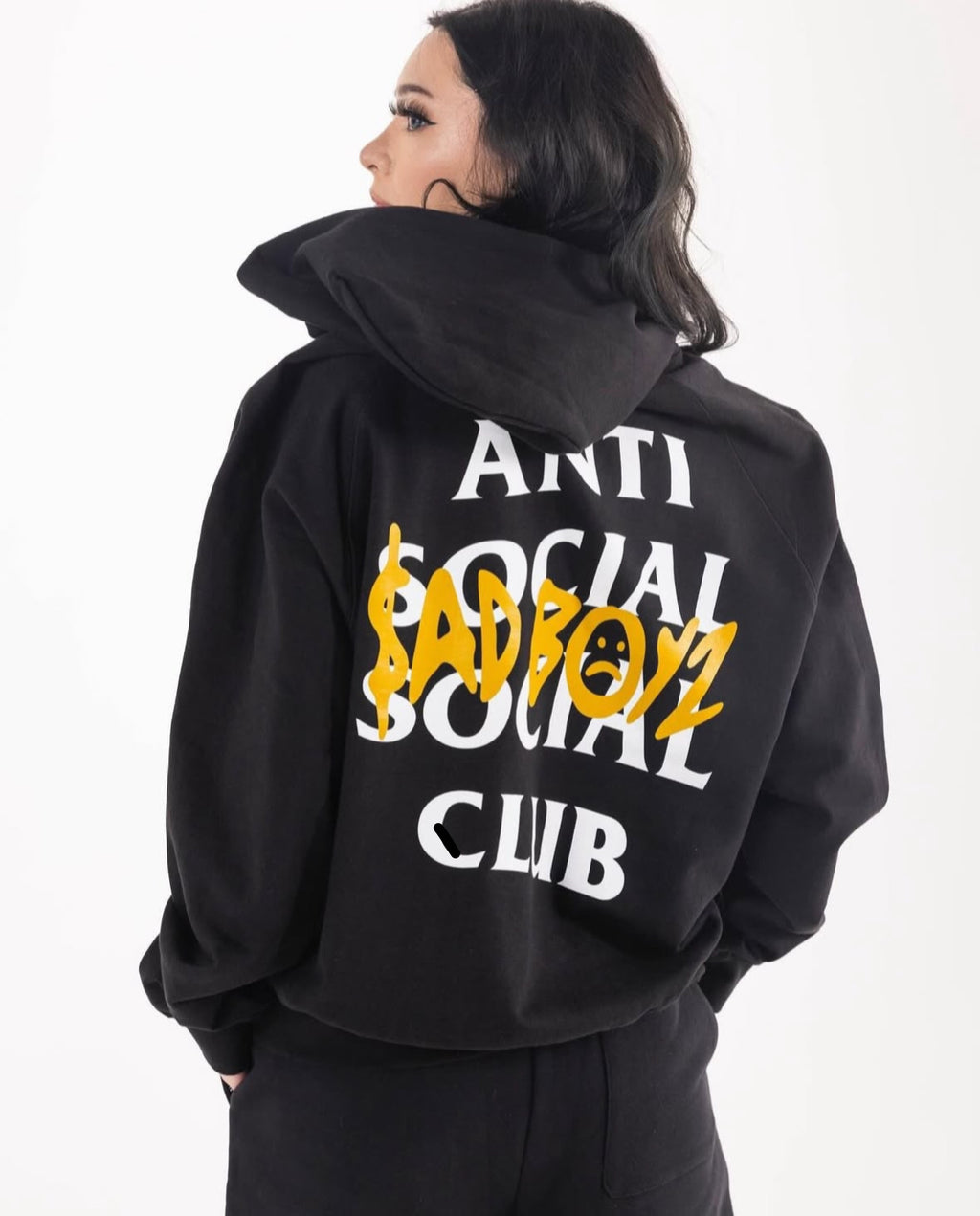 Hoodie ASSC X SADBOYZ - Gold