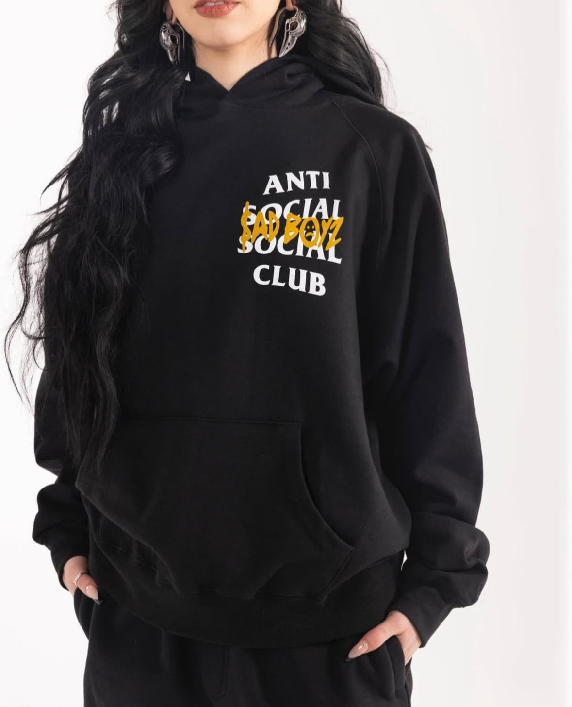 Hoodie ASSC X SADBOYZ - Gold