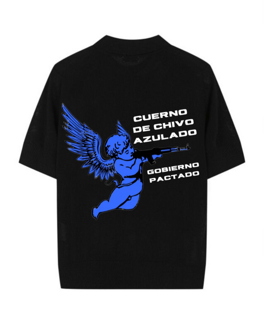 Playera Cuerno Azulado