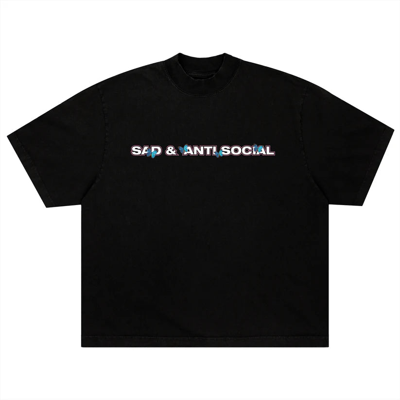 Playera ASSC X SADBOYZ - Butterfly Pink