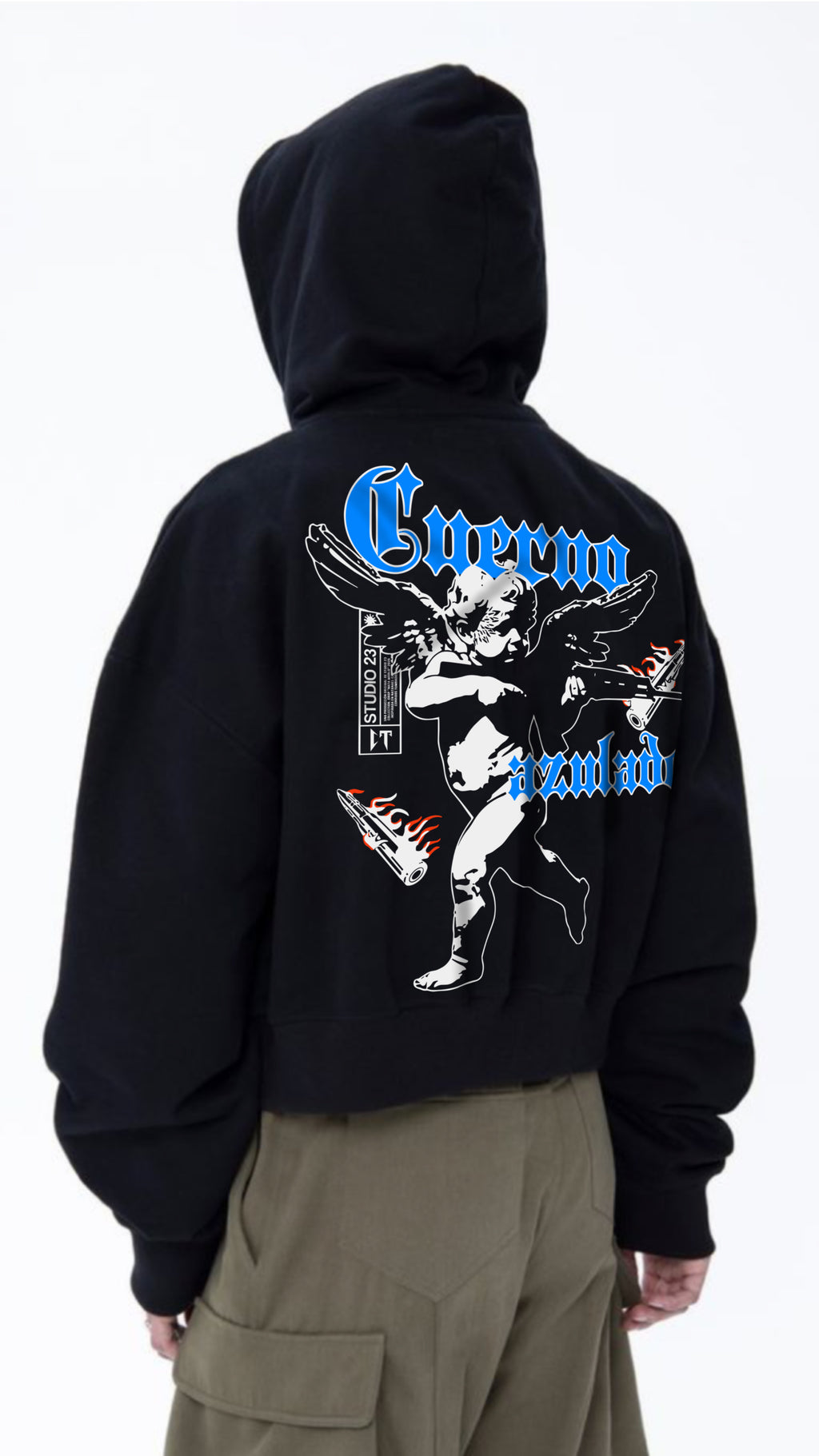 Hoodie - Cuerno azulado 2.0