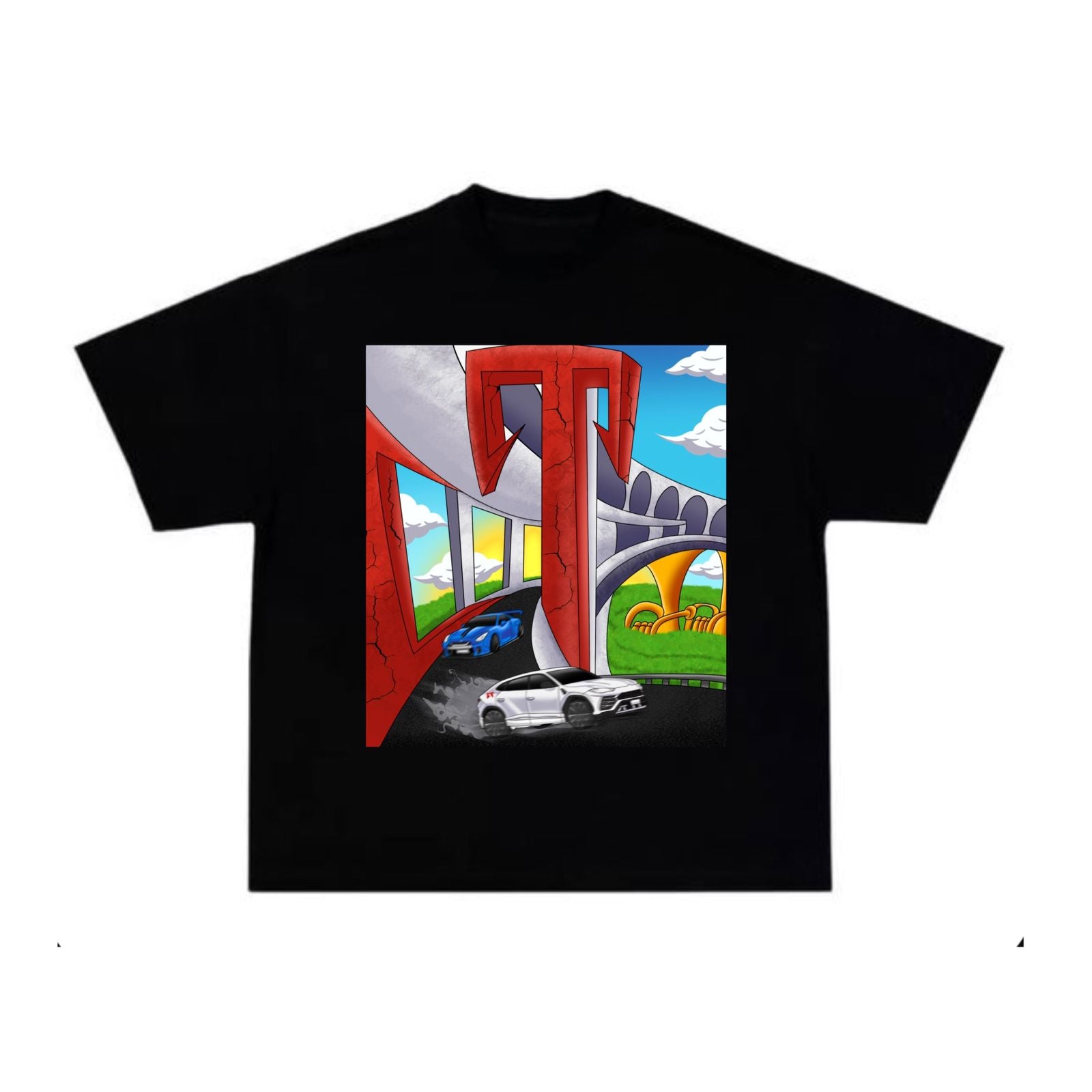 Tshirt "Tumbados City" - oversize