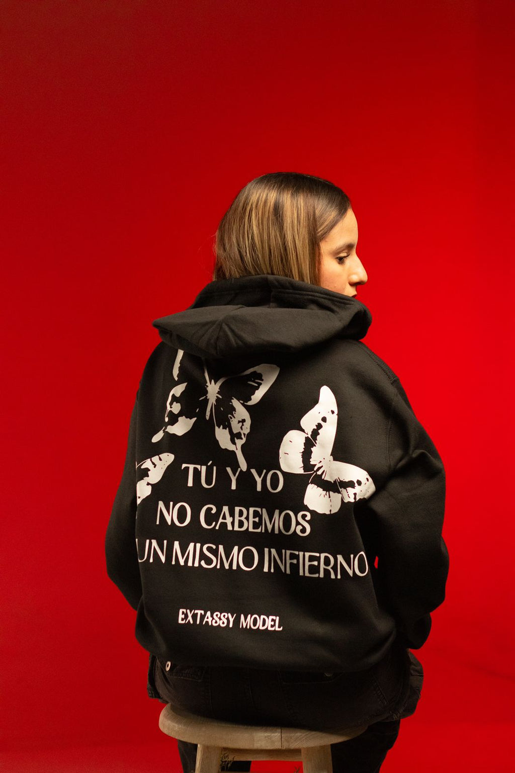 Hoodie "Extassy Model"