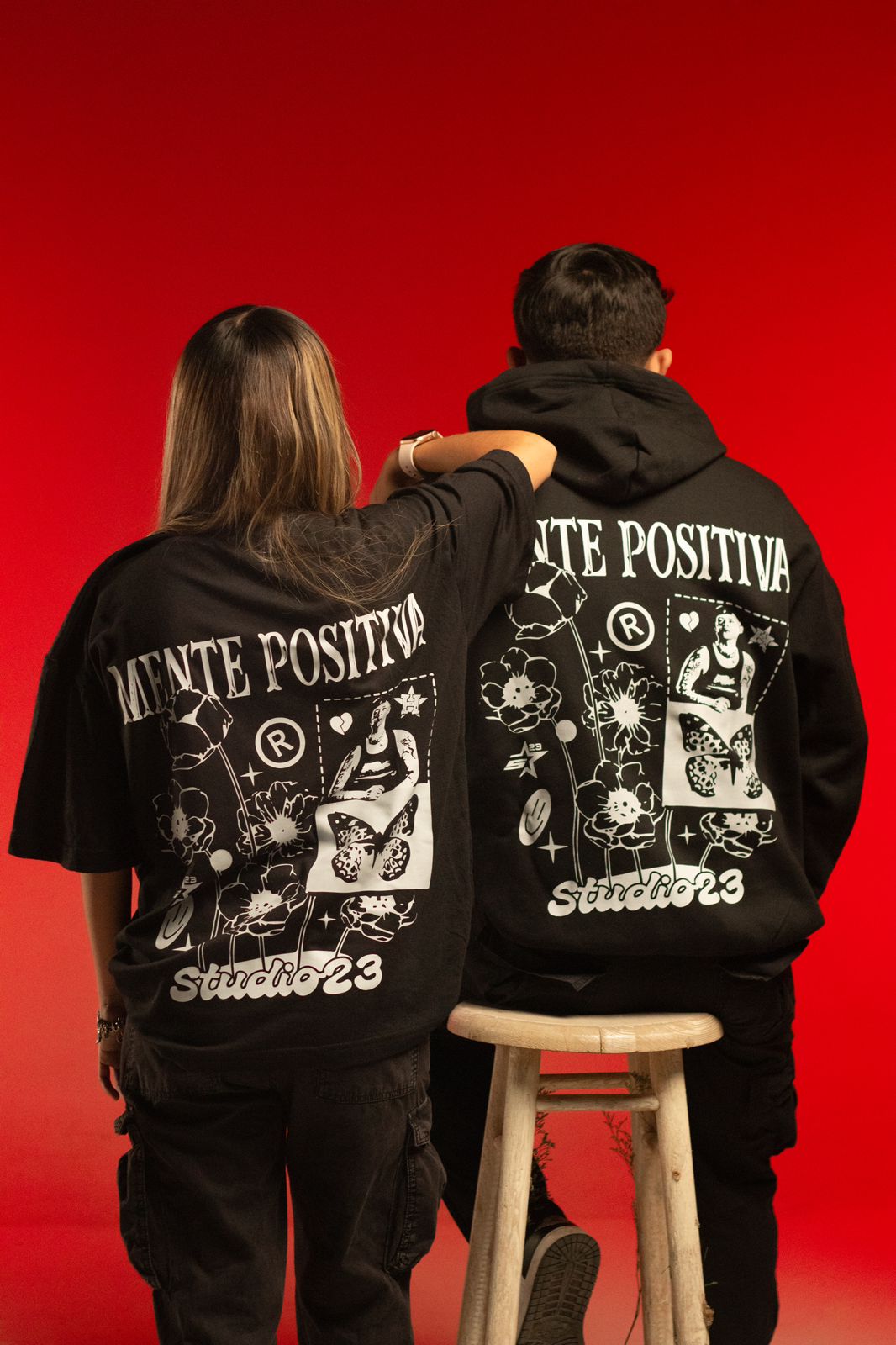 Hoodie "Mente Positiva"